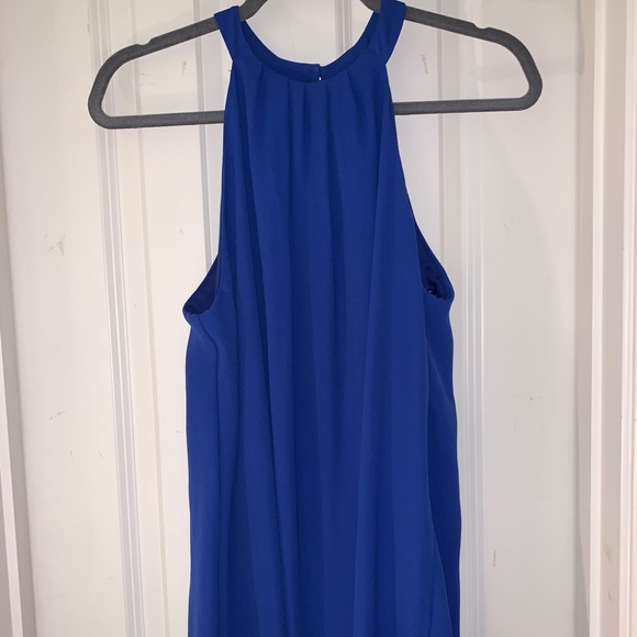Royal Blue Mini Dress - Picture 2 of 5